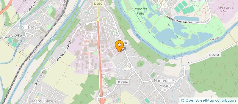 localisation de l'entreprise LMC à NANTEUIL-LES-MEAUX