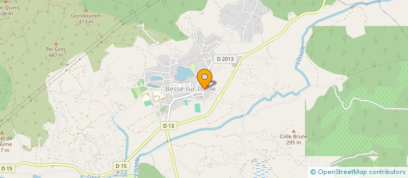 localisation de l'entreprise LMC  BESSE-SUR-ISSOLE