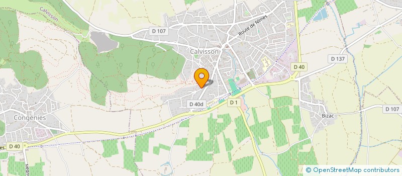 localisation de l'entreprise LMC  CALVISSON