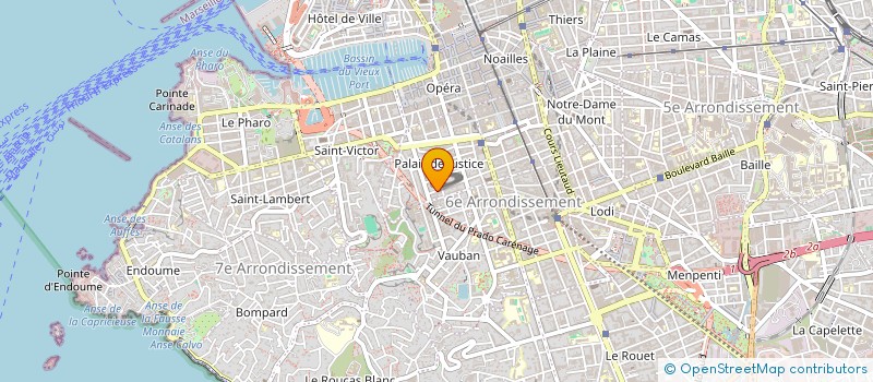 localisation de l'entreprise LMC à MARSEILLE