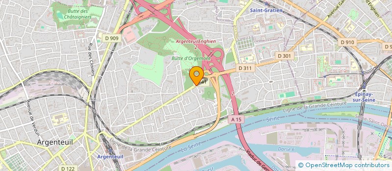 localisation de l'entreprise LMC  ARGENTEUIL