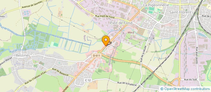 localisation de l'entreprise LMC BESSINES  BESSINES