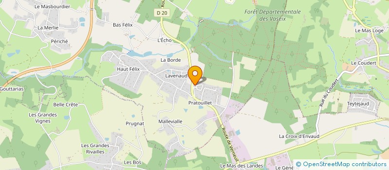 localisation de l'entreprise LMC COMMUNICATIONS à VERNEUIL-SUR-VIENNE