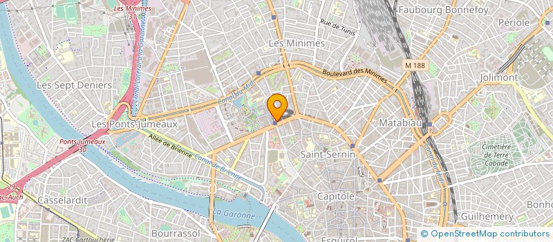 localisation de l'entreprise LMC COMPANS CAFFARELLI à TOULOUSE