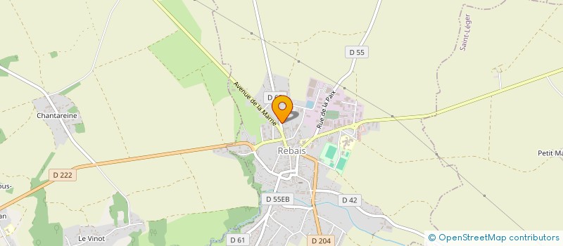 localisation de l'entreprise LMC-DRIVER  REBAIS