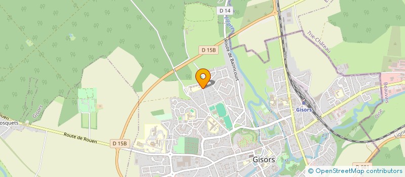 localisation de l'entreprise LMC GISORS à GISORS