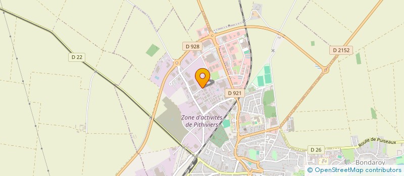 localisation de l'entreprise LMC GOURMET à PITHIVIERS