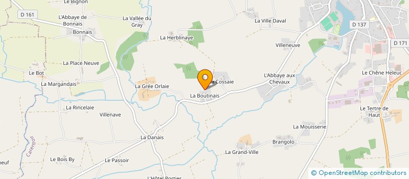 localisation de l'entreprise LMC GROUP  CARENTOIR