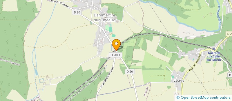 localisation de l'entreprise LMC HOLDING  DAMMARTIN-SUR-TIGEAUX