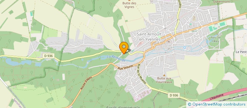 localisation de l'entreprise LMC HORIZONS  SAINT-ARNOULT-EN-YVELINES