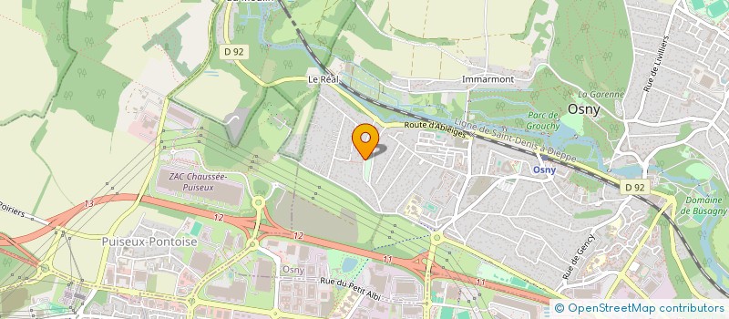 localisation de l'entreprise LMC ID'RENOV  OSNY