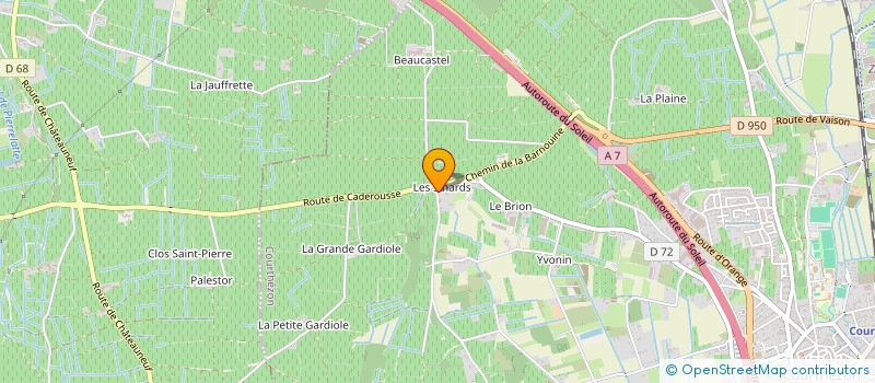 localisation de l'entreprise LMC IMMO  COURTHEZON