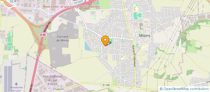 localisation de l'entreprise LMC INVEST  MIONS