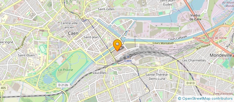 localisation de l'entreprise LMC RESTAURATION à CAEN