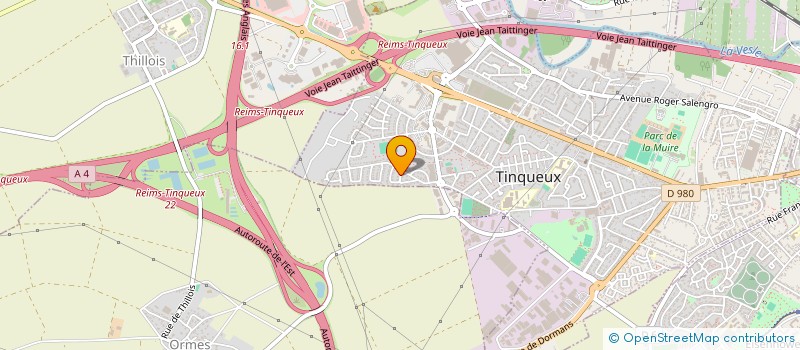 localisation de l'entreprise LMC TRADITIONS  TINQUEUX