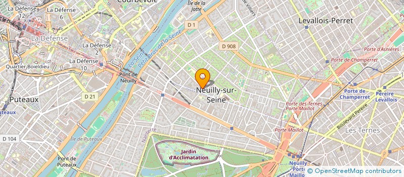 localisation de l'entreprise LMC1  NEUILLY SUR SEINE