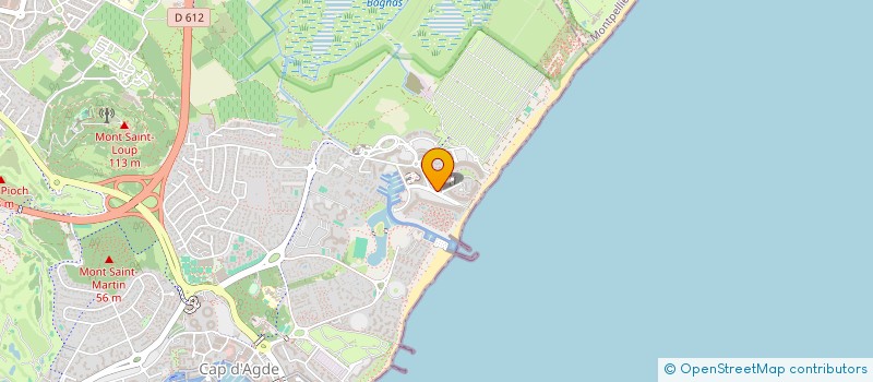 localisation de l'entreprise LMC6634  AGDE