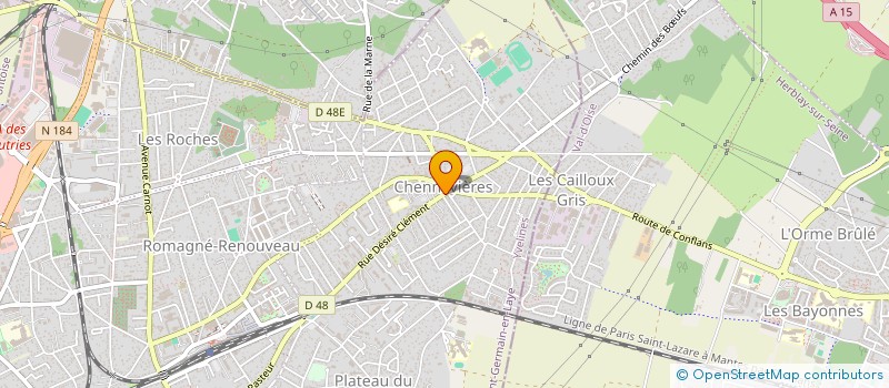 localisation de l'entreprise LMCA  CONFLANS-SAINTE-HONORINE