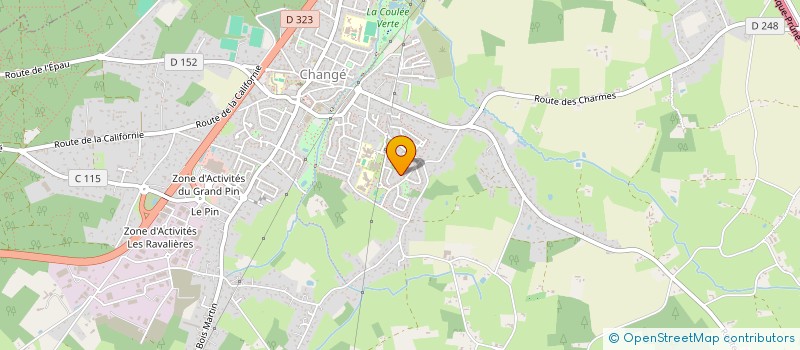 localisation de l'entreprise LMCA DU PRE  CHANGE