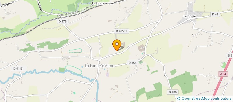 localisation de l'entreprise LMCAB  LA LANDE D'AIROU