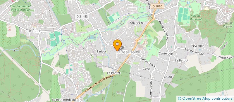 localisation de l'entreprise LMCAP  GRADIGNAN