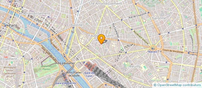 localisation de l'entreprise LMCARIBE  PARIS