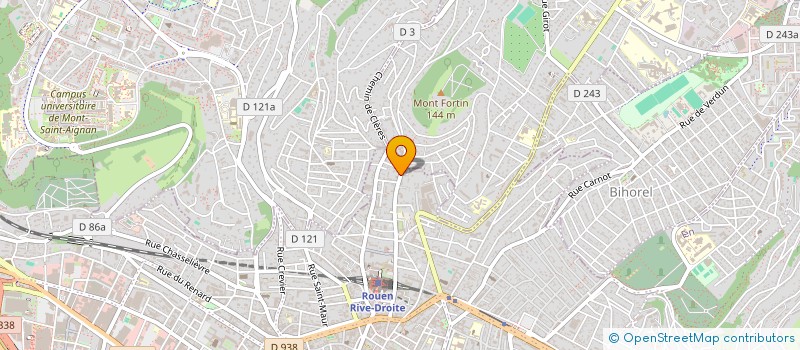 localisation de l'entreprise LMCG  ROUEN