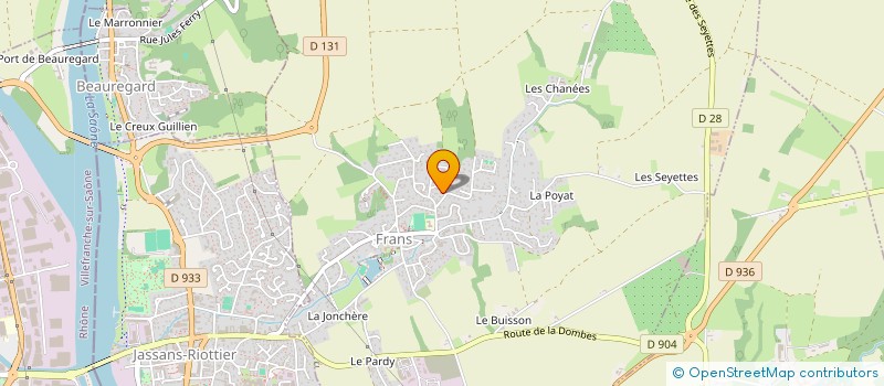 localisation de l'entreprise LMCG CAPITAL à FRANS