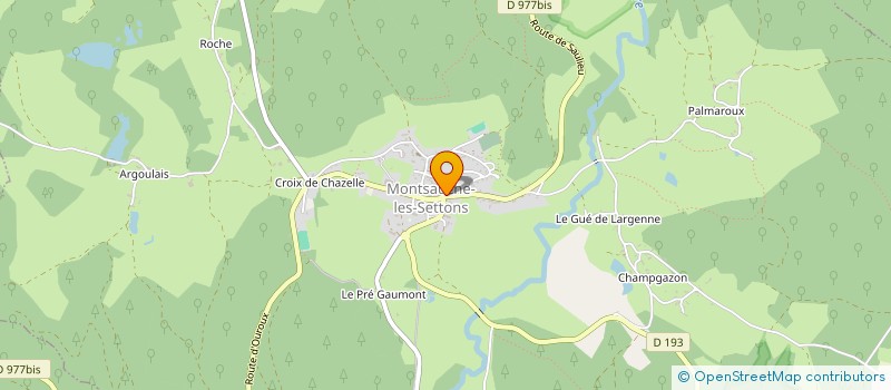 localisation de l'entreprise LMCL à MONTSAUCHE-LES-SETTONS