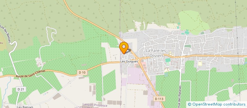 localisation de l'entreprise LMCL  LA FARE-LES-OLIVIERS