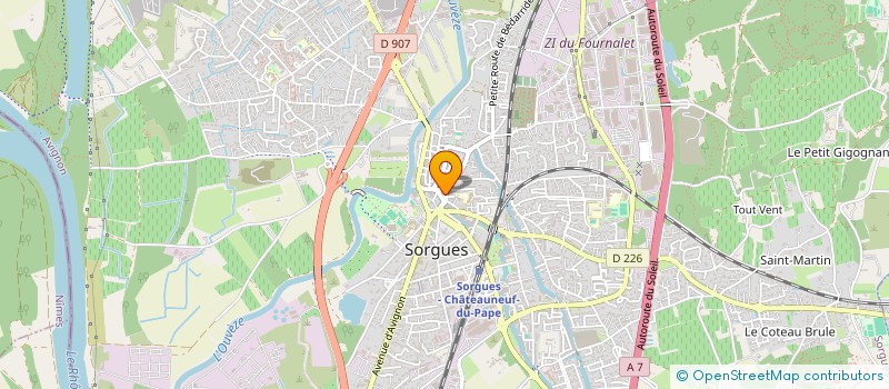 localisation de l'entreprise LMCM à SORGUES
