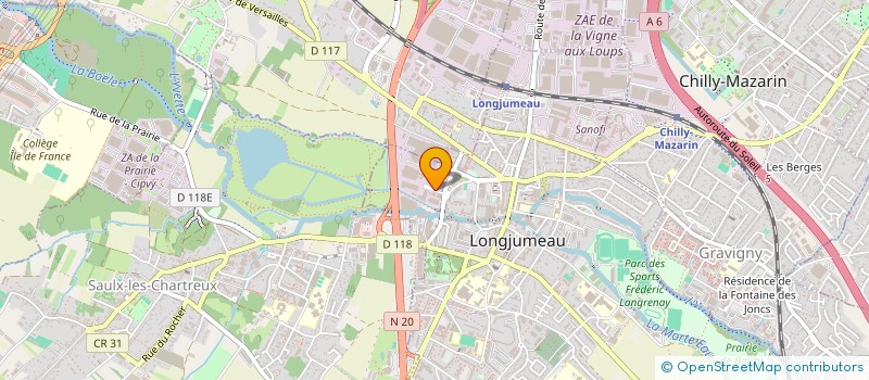localisation de l'entreprise LMCO à LONGJUMEAU