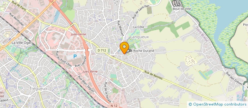 localisation de l'entreprise LMCO à TREGUEUX