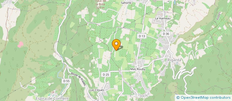 localisation de l'entreprise LMCP  JOCH