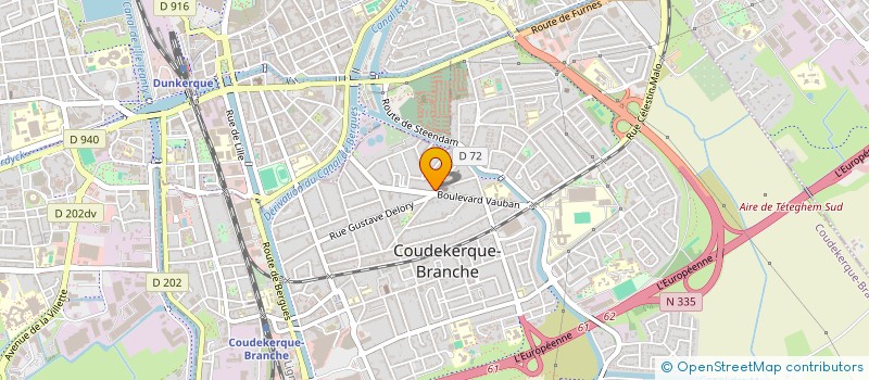 localisation de l'entreprise LMCV  COUDEKERQUE-BRANCHE