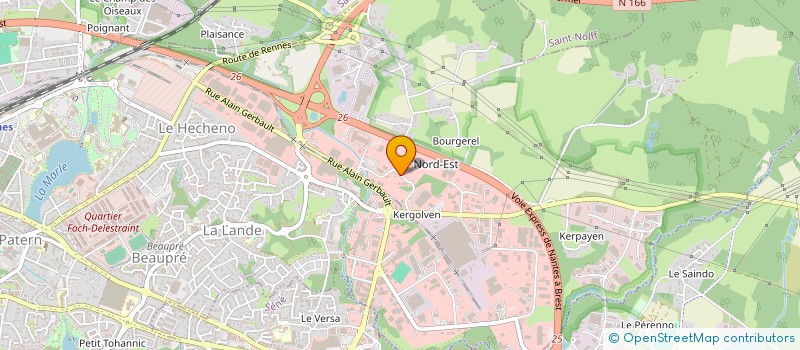 localisation de l'entreprise LMCV à VANNES