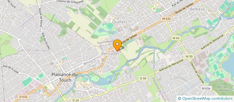 localisation de l'entreprise LMD à PLAISANCE-DU-TOUCH