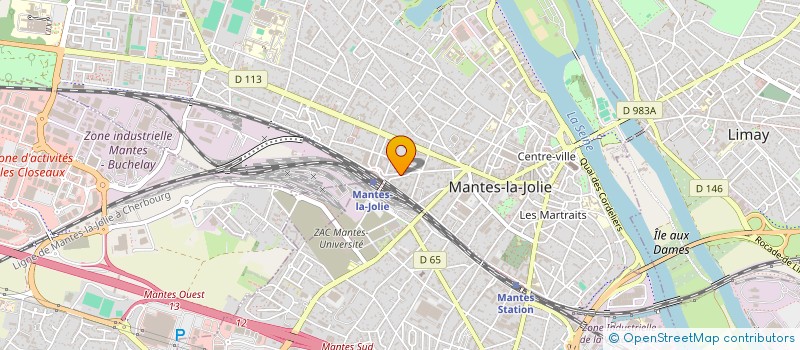 localisation de l'entreprise LMD à MANTES-LA-JOLIE