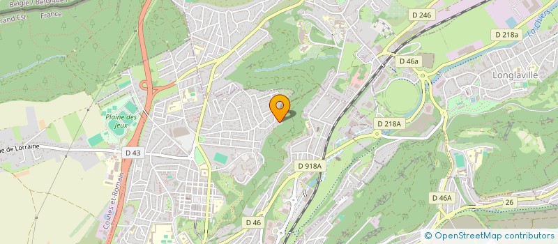 localisation de l'entreprise LMD à LONGWY