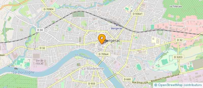 localisation de l'entreprise LMD à BERGERAC
