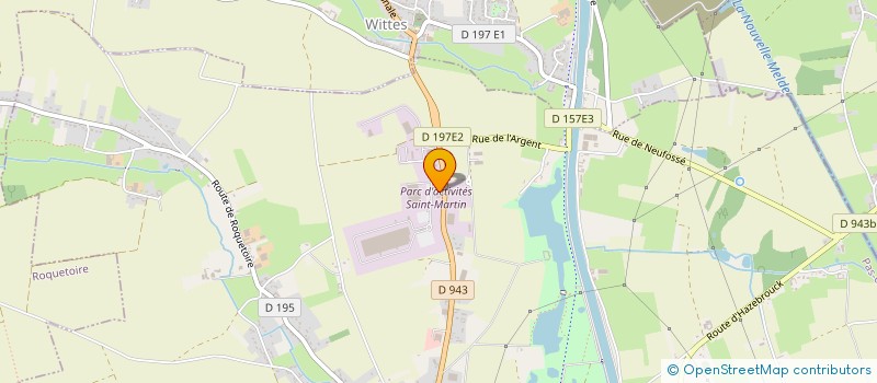 localisation de l'entreprise LMD CONCEPT à AIRE-SUR-LA-LYS