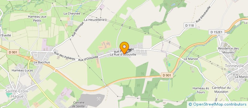 localisation de l'entreprise LMD INVEST  LA HAGUE