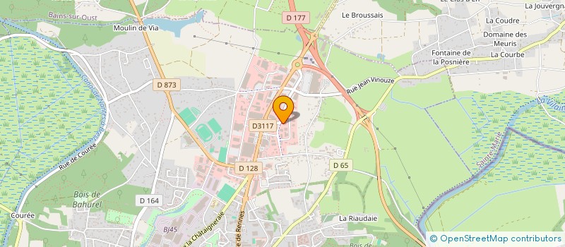 localisation de l'entreprise LMD INVEST  REDON