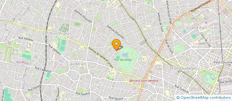 localisation de l'entreprise LMD IPANEMA  BORDEAUX