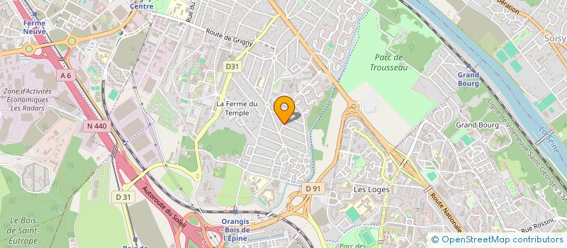 localisation de l'entreprise LMD RIS ORANGIS à RIS-ORANGIS