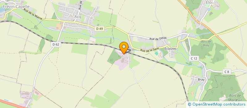 localisation de l'entreprise LMD2A  MONT-SAINT-ELOI