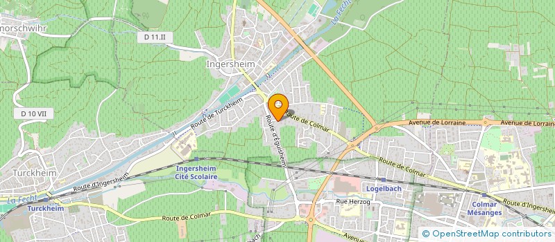 localisation de l'entreprise LMDA  MARCKOLSHEIM