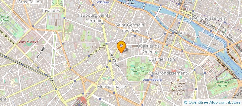 localisation de l'entreprise LMDB  PARIS