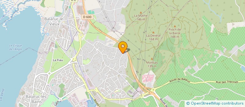 localisation de l'entreprise LMDB  BALARUC-LES-BAINS