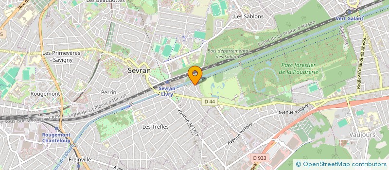 localisation de l'entreprise LMDB à SEVRAN